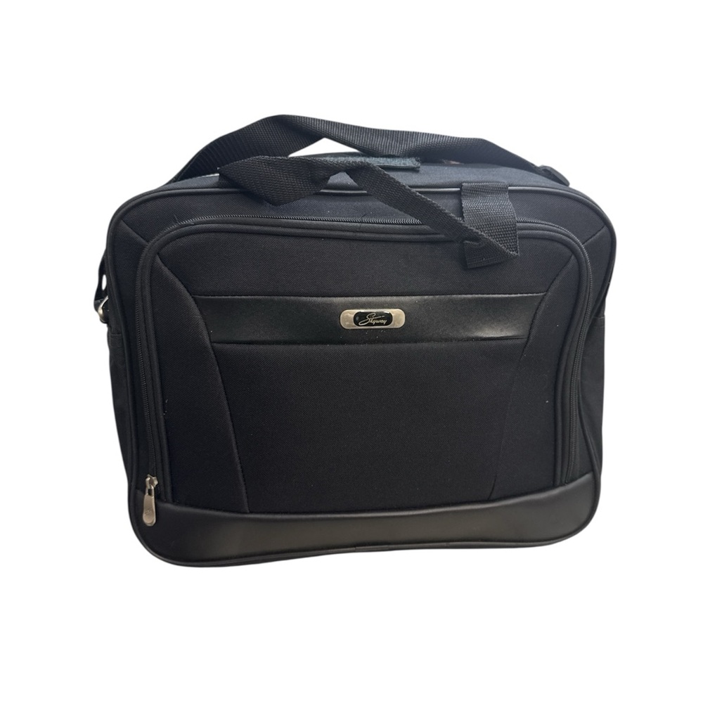 Black Men's Briefcase Laptop Bag